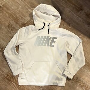 Nike White Pullover Men’s Dri-fit Hoodie